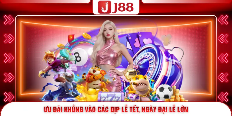 Ưu đãi khủng vào các dịp lễ tết, ngày đại lễ lớn 